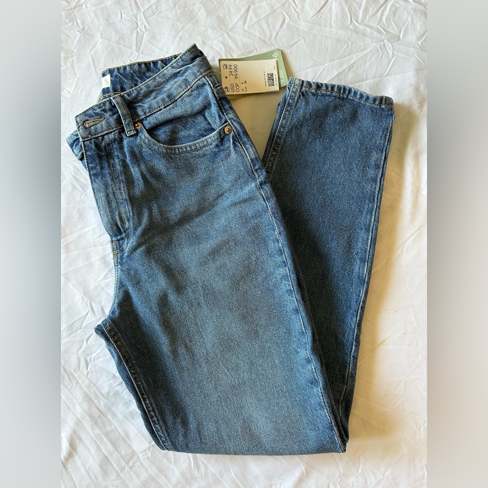 H&M Light Blue Mom Jeans